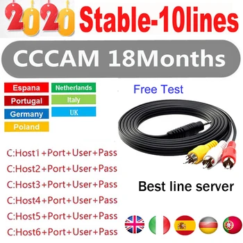 

for 1 year Europe cline CCCAM 7/10 Clines Satellite Account egygold Sever Italy/Spain/French/Germany IKS 1year oscam V7s V8 Nova