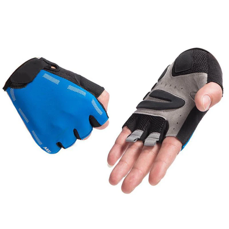 Cycling Anti-slip Anti-sweat Men Women Half Finger Gloves Breathable Anti-shock Sports Gloves MTB Bike Bicycle Riding Glove