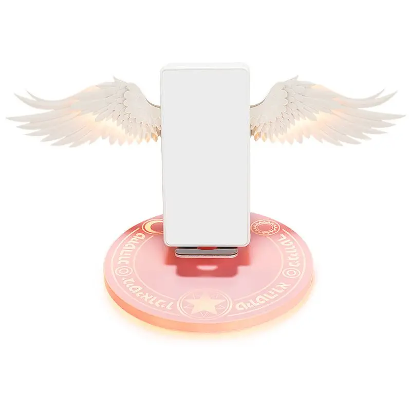 2020 Universal LED Qi Wireless Charger Dock 10W Angel Wings Fast Charger for Cellphone Mobile 16x16x17cm 2020 Universal LED Qi Wireless Charger Dock 10W Angel Wings Fast Charger for Cellphone Mobile 16x16x17cm