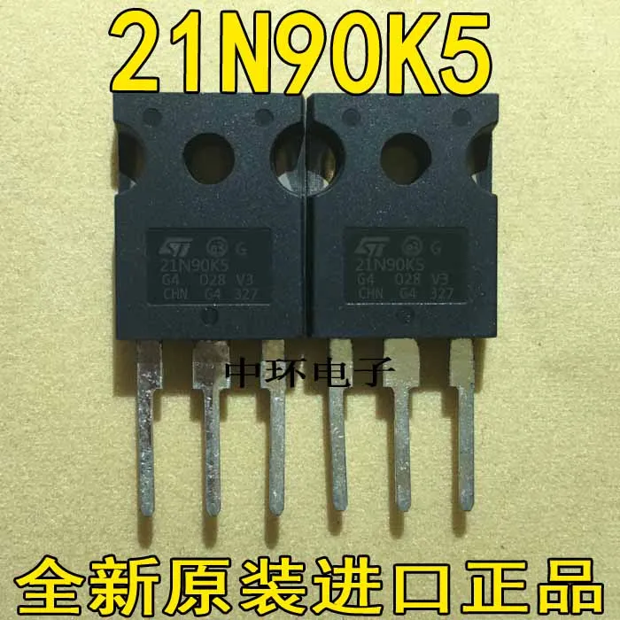 

10pcs/lot STW21N90K5 W21N90K5 18.5A/900V TO247