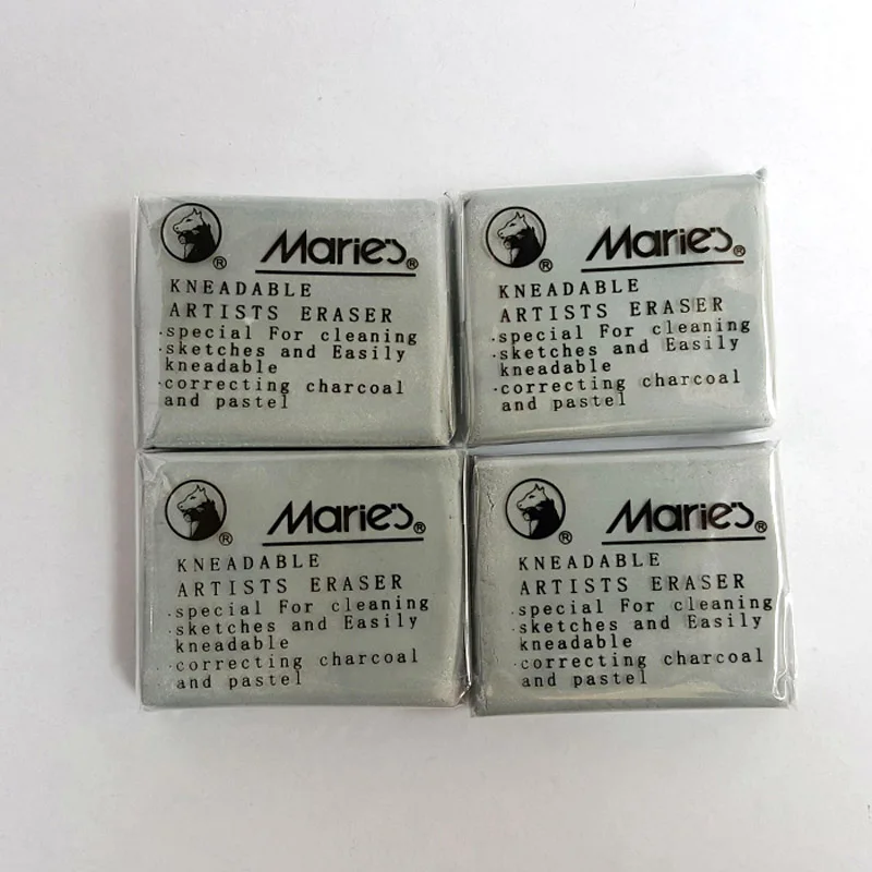 Pencil Eraser 1pcs Plasticity Soft Rubber Eraser Student Drawing Sketch