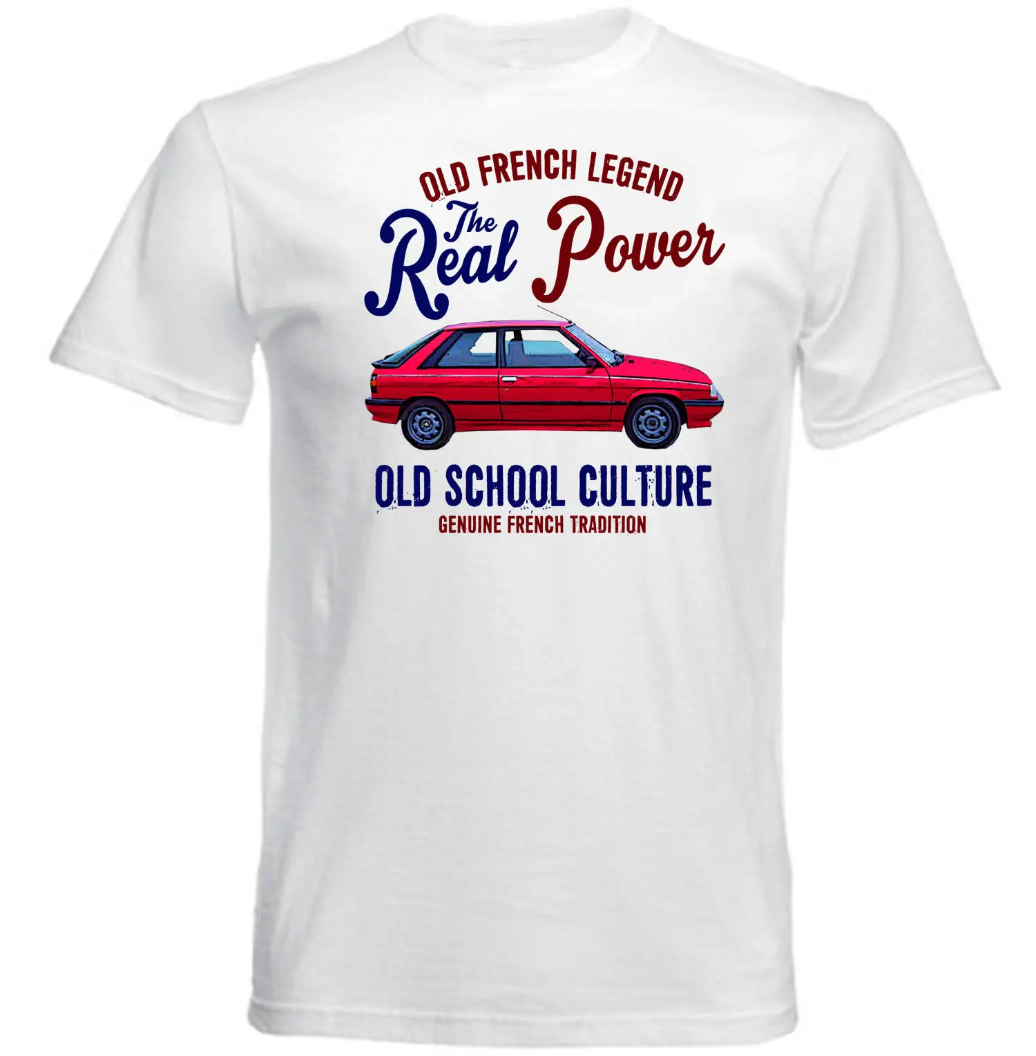 VINTAGE FRENCH CAR RENAULT 11 TURBO - NEW COTTON T-SHIRT clothes cat windbreaker Pug tshirt Trump sweat sporter t-shirt |