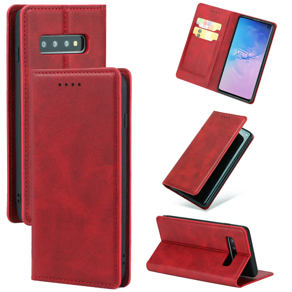Чехол-книжка из ПУ кожи и ТПУ для Samsung S10 S10PLUS S10LITE S105G | Мобильные телефоны