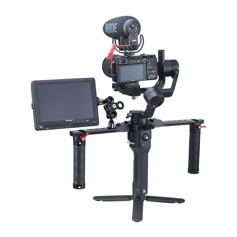 

UURig DH-13 Dual Handle Handgrip for DJI Ronin S/ Ronin SC Slidable Dual Handle Stable for Balancing Gimbal Accessories