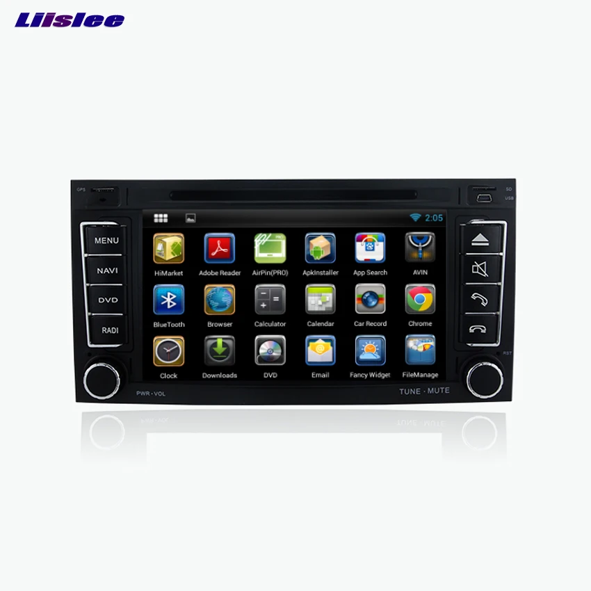 Liislee Android автомобильный gps навигатор Navi плеер для VW TOUAREG / T5 Multivan Transporter 2004 ~ 2011