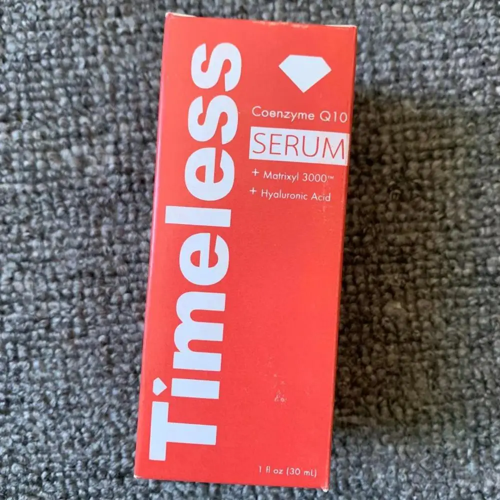 

Timeless Anti Wrinkle Serum COENZYME Q10 Matrixyl 3000 Hyaluronic Acid Face Serum 1 oz 30ml