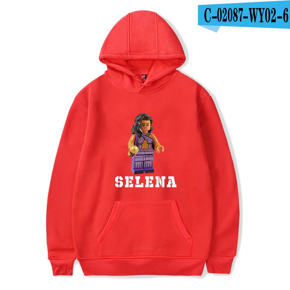 As picture Популярные selena quintanilla спортивная одежда розовые удобные толстовки с капюшоном для женщин и мужчин подходящий свитер с капюшоном пуловер Осенняя Толстовка для женщин - Цвет: As picture