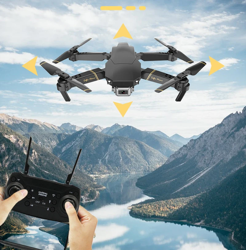 Дропшиппинг Global Drone EXA Dron с HD камерой 1080P Live видеодрон X р/у вертолет fpv квадрокоптер