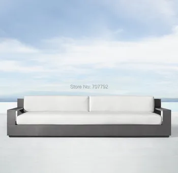 

Used patio outdoor garden 108" aluminum classic sofa furniture sale