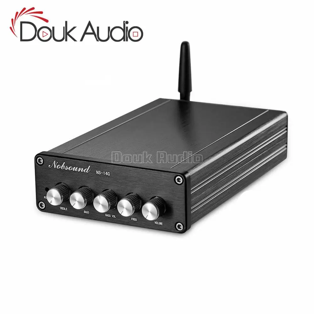 Цифровой мини усилитель мощности Douk audio Hi Fi Bluetooth 5 0 сабвуфер TPA3116 2 1 каналов для