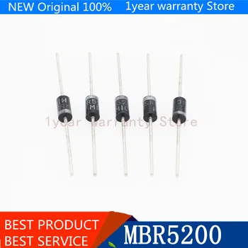 

{ New original } 10pcs/lot MBR5200 MBR5200A SR5200 line 5A / 200V