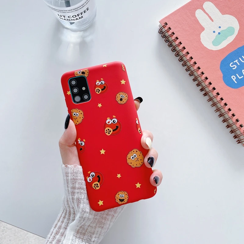 samsung cute phone cover 3D Hoạt Hình Dễ Thương Giá Đỡ Điện Thoại Ốp Lưng Dành Cho Samsung Galaxy Samsung Galaxy A51 A71 A32 A52 A72 4G 5G A52s A53 a12 Dễ Thương Silicone Mềm Cô Gái Đứng Bao Da cute phone cases for samsung  Cases For Samsung