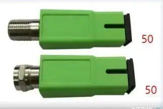 

10pcs Cable TV male and female connector