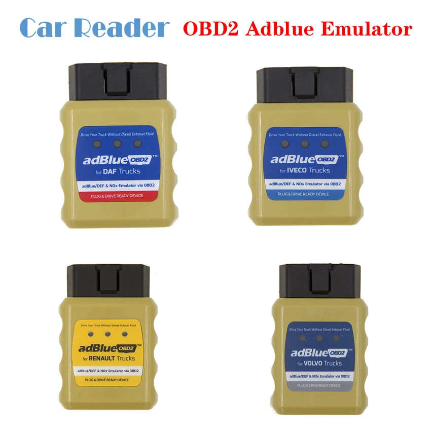 Для RENAULT/IVECO DAF Ad синий эмулятор OBD2 соответствует европейским размерам 4/5/6 для Volvo для грузовика Scania AdBlueobd2 Эмулятор Коробка