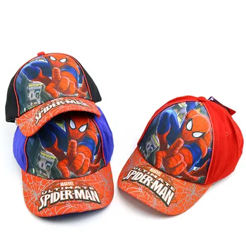 

The Avengers Hat Model Marvel Hip hop Cap Spiderman Figurines Kids Toys Gift
