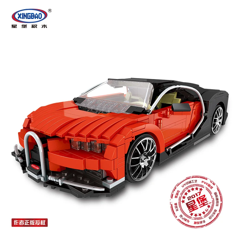 XingBao 03009 Lepined Creative MOC Technic серия набор Supercar галлонов строительные блоки модель