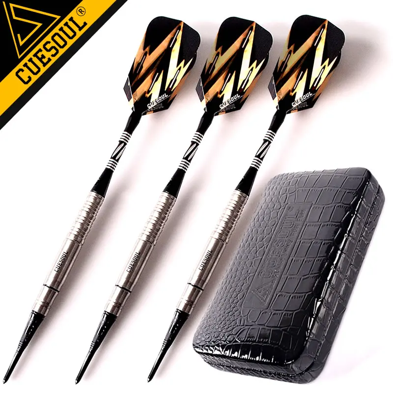 CUESOUL Soft Tip Tungsten Darts 18g Electronic Dart With Aluminum Darts