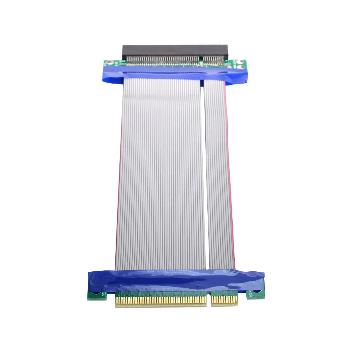 

CYSM PCI-E Express 8X to 8x Male to Female Slot Riser Extender Card Ribbon Flexible Cable 20cm