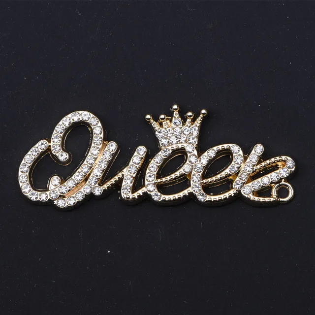 New Brand Shoes Charms Designer Croc Charms Bling Rhinestone Girl Gift Glow Clog Decaration Metal Love Butterfly Accessories b8311