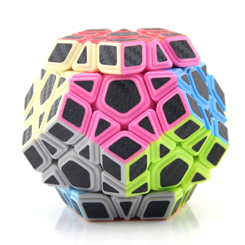 MoYu MeiLong Megaminxeds, магический куб, наклейка из углеродного волокна, додекаэдр, Нео скоростной куб, головоломка, антистресс, обучающие игрушки