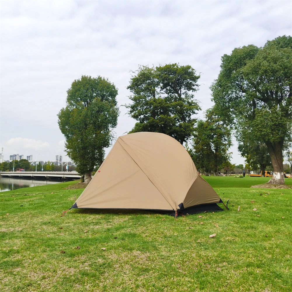 Khaki Color Msr Hubba Hubba Nx Style 1 Person Lightweight Backpacking Tent Ripstop Waterproof Tent Ultralight 1 Man Tents Aliexpress