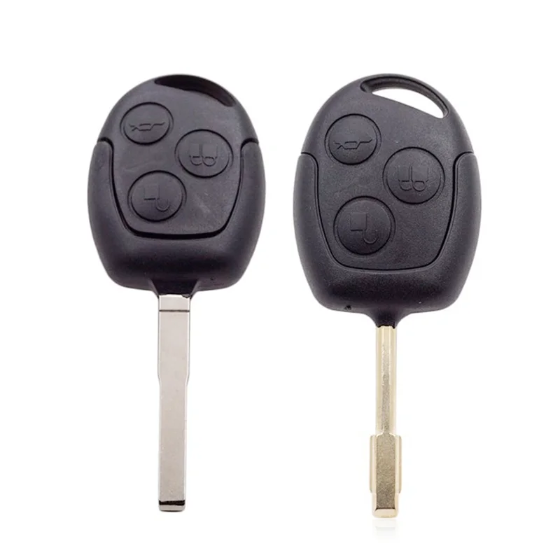 

3 Buttons Remote Car Key Shell For Ford Mondeo Focus 2 3 Festiva Fiesta Transit KA C-MAX Fusion FO21 HU101 Blade Key Case Fob