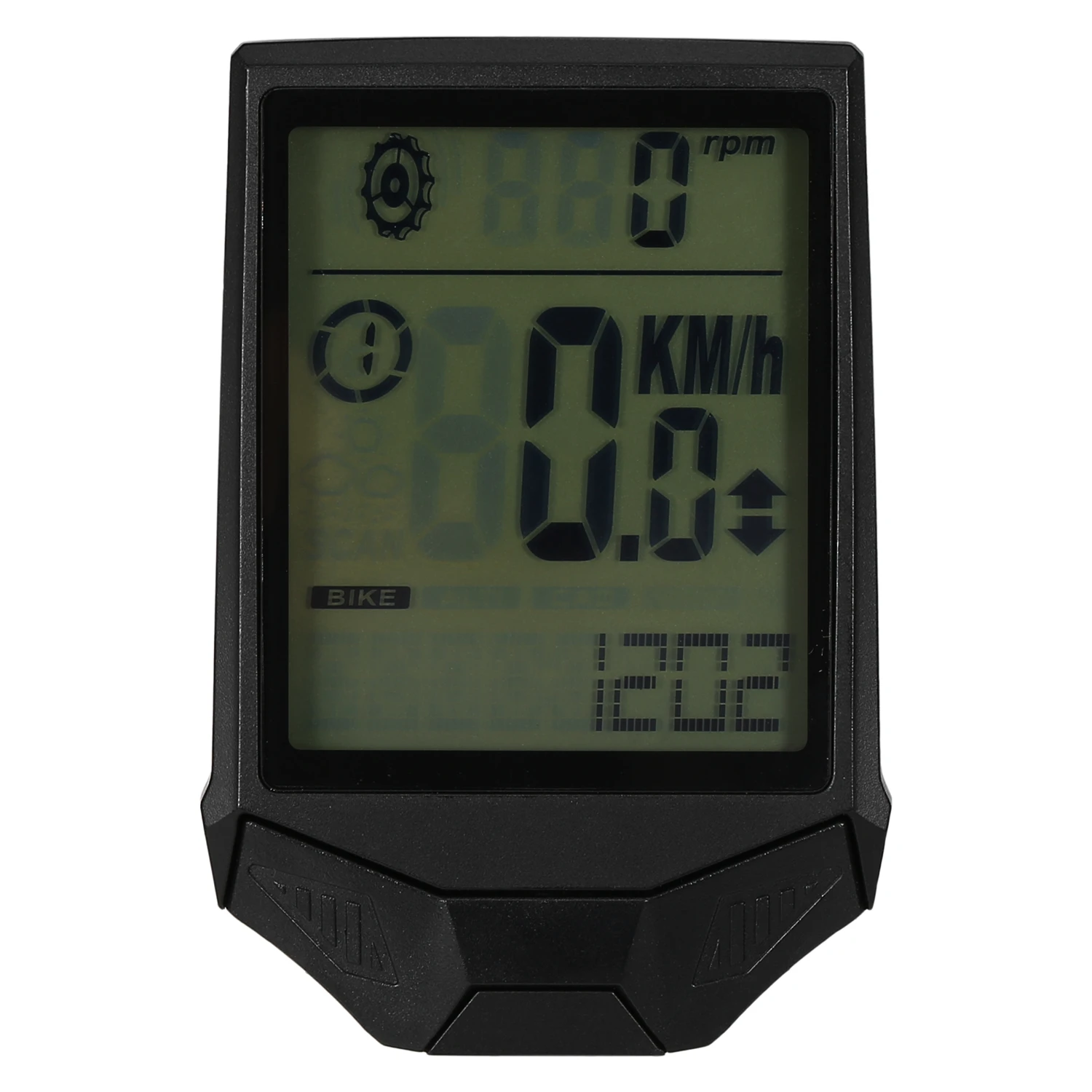 2,5 ''lcd большой экран водонепроницаемый велосипедный компьютер компьютерный велосипедный беспроводной компьютер 2-в-1 Кэденс дометр секундомер Спидометр