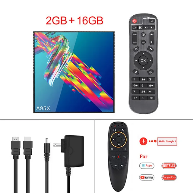 Smart tv box Android 9,0 A95X R3 Rockchip RK3318 2,4G/5G Wifi BT4.2 4 ГБ 32 ГБ/64 Гб Google Play IP tv box android tv box PK H96max - Цвет: 2GB 16GB Add G10S
