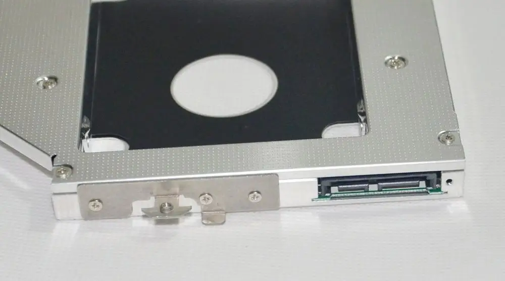 С ободком передняя крышка 2nd SATA 3,0 2," жесткий диск HDD SSD картридж для оптического диска Рамка-лоток для hp EliteBook 8560w 8570W 8760w 8770W