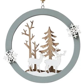 

North European Deer Pendant Wall Decoration Ins Girl Heart Room Layout Indoor Restaurant Wall Creative Pendant