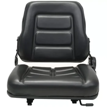

VidaXL Forklift & Tractor Tractor Seat With Adjustable Backrest Black High-Quality Tractor Seat V3