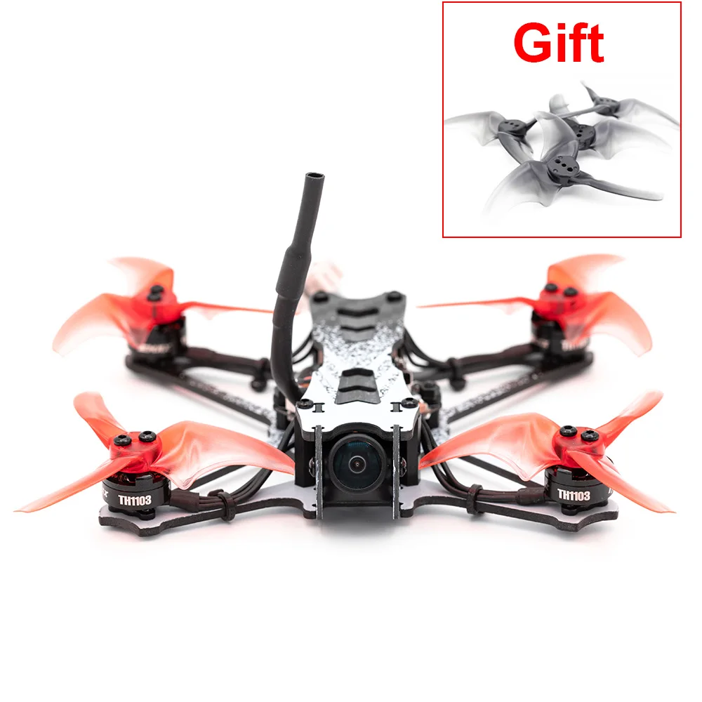 Emax Tinyhawk II 2 Freestyle RTF FPV Racing Drone Kit RunCam Nano2 37CH 25/100/200mW VTX 2S-FrSky Quadcopter With Goggle RC Quadcopter medium RC Quadcopter