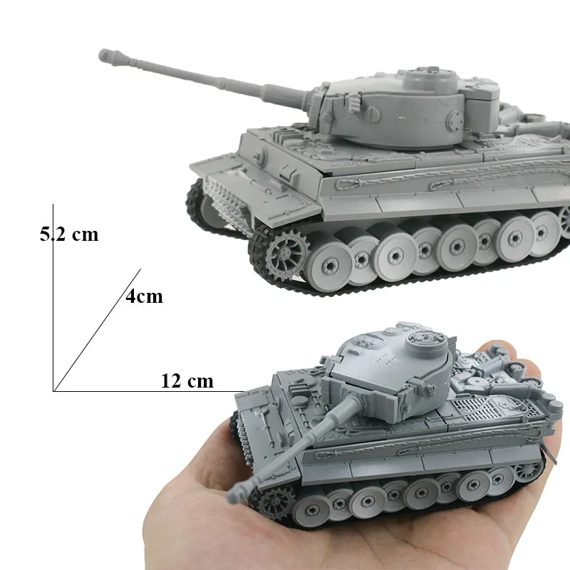 4D модель строительные комплекты Военная Модель Сборка тигровый Танк panzerkampfdata VI