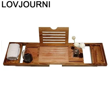 

Contenedor Shelf Mensole Porta Vino Holder Book Bathroom De Bain Accessoires Plateau Baignoire Bathtub Tub Tray Bath Rack