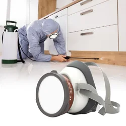 1201 Superfine Fiber Paint Spraying Chemical Dustproof Protective Head Wearing Mouth Muffle Suitable Protection Organic Gas Dust