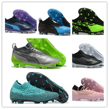 

New Mens Future Netfit 19.1 CC FGAG Hacked Pack Griezmann Reus Suarez High Low Ankle Power Up Soccer Football Shoes Cleats