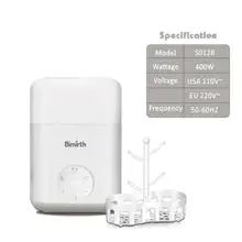 Подогреватель для детских бутылочек, стерилизатор для бутылочек 4 в 1, двойная бутылочка для быстрого питания, подогреватель для детского питания, умное хранение и контроль температуры