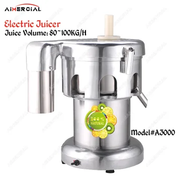 

Electric commercial juicer machine Slow juice extractor stainless steel desktop fruit squeezer with capacity 80-1