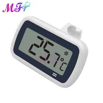 

Waterproof Electronic Digital Refrigerator Thermomete Light Control Switch Alarm Freezer Temperature Measuring Tool With Hook