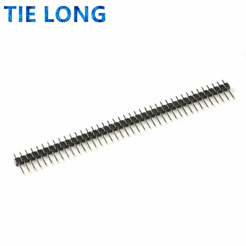 Dupont Wire Jumper Cable Kit 10pcs 40 Pin 1x40 Single Row Male 2.54 Breakable Pin Header Connector Strip for Arduino