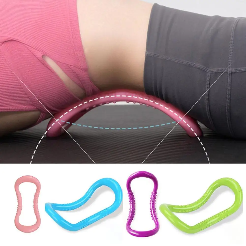 

Yoga Ring Open Shoulder Beauty Back Stretching Female Cervical Yoga Circle Beautiful Legs Pilates Circles For Home Fitness