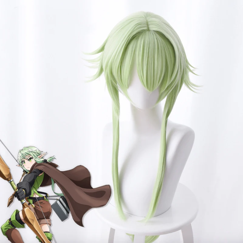 Парик для косплея из аниме Goblin Slayer Yousei Yunde парики термостойкие синтетические