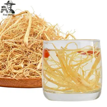 

White Ginseng End Roots, Panax Ginseng Roots Hair Ren Shen Xu