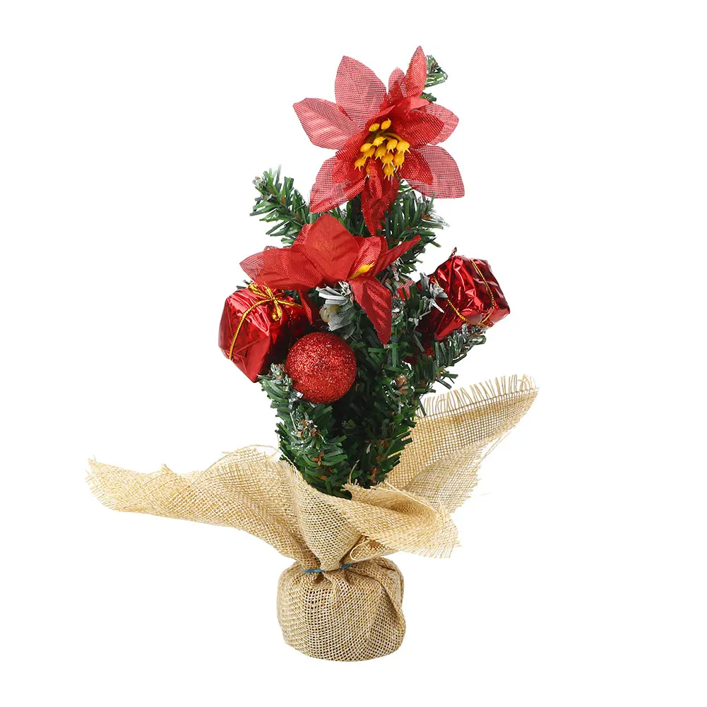Мини 25 см Рождественская елка украшения подарок украшения креативные 3 цвета