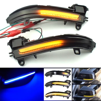 

For BMW 1 2 3 4 Series X1 F20 F21 F22 F30 F31 F34 F32 E84 i3 LED Dynamic Turn Signal Blinker Side Mirror Sequential Light Lamp