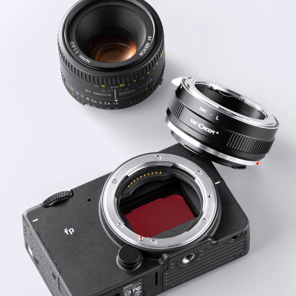 K&F Concept Nik-L Camera Lens Adapter Ring for Nikon F AI Lens