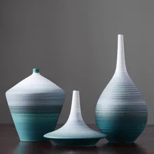 Современная лаконичная керамическая ваза товары мебели для демонстрации, а не для использования гостиной прихожей оригинальность стола цветок