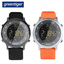 Greentiger EX18 спортивные Смарт-часы ультра-долгий режим ожидания Xwatch плавательные умные часы IP68 Водонепроницаемые 5 АТМ Шагомер Bluetooth часы