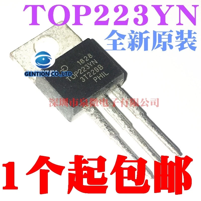 

10 шт. TOP223YN TOP223 в TO-220 ЖК-дисплей чип управления питанием в наличии 100% новый и оригинальный
