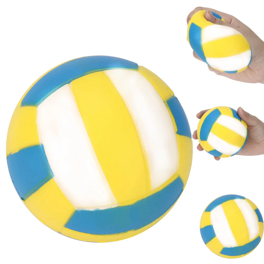 Mini Volleyball Squishy Slow Rising Toys decompression Slow rebound toy Finger Rehabilitation Training boy toys gifts #B